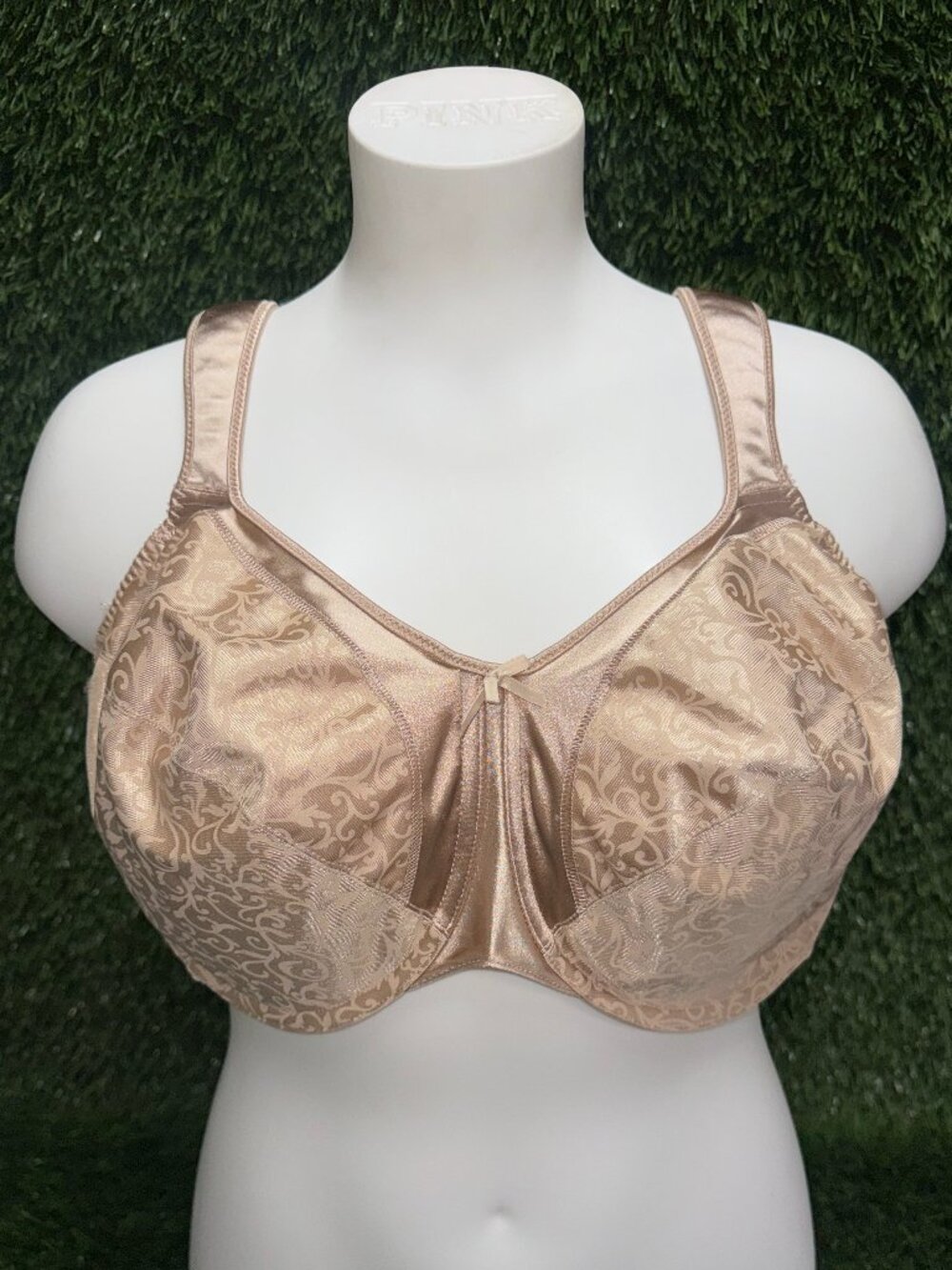 BALI SATIN TRACINGS MINIMIZER BRA SZ 42DD